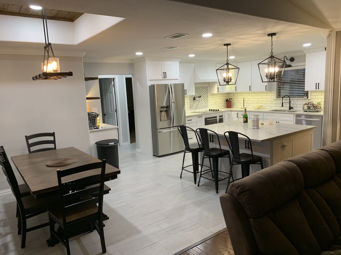 Kitchen Remodel by Texas Roofing & Construction