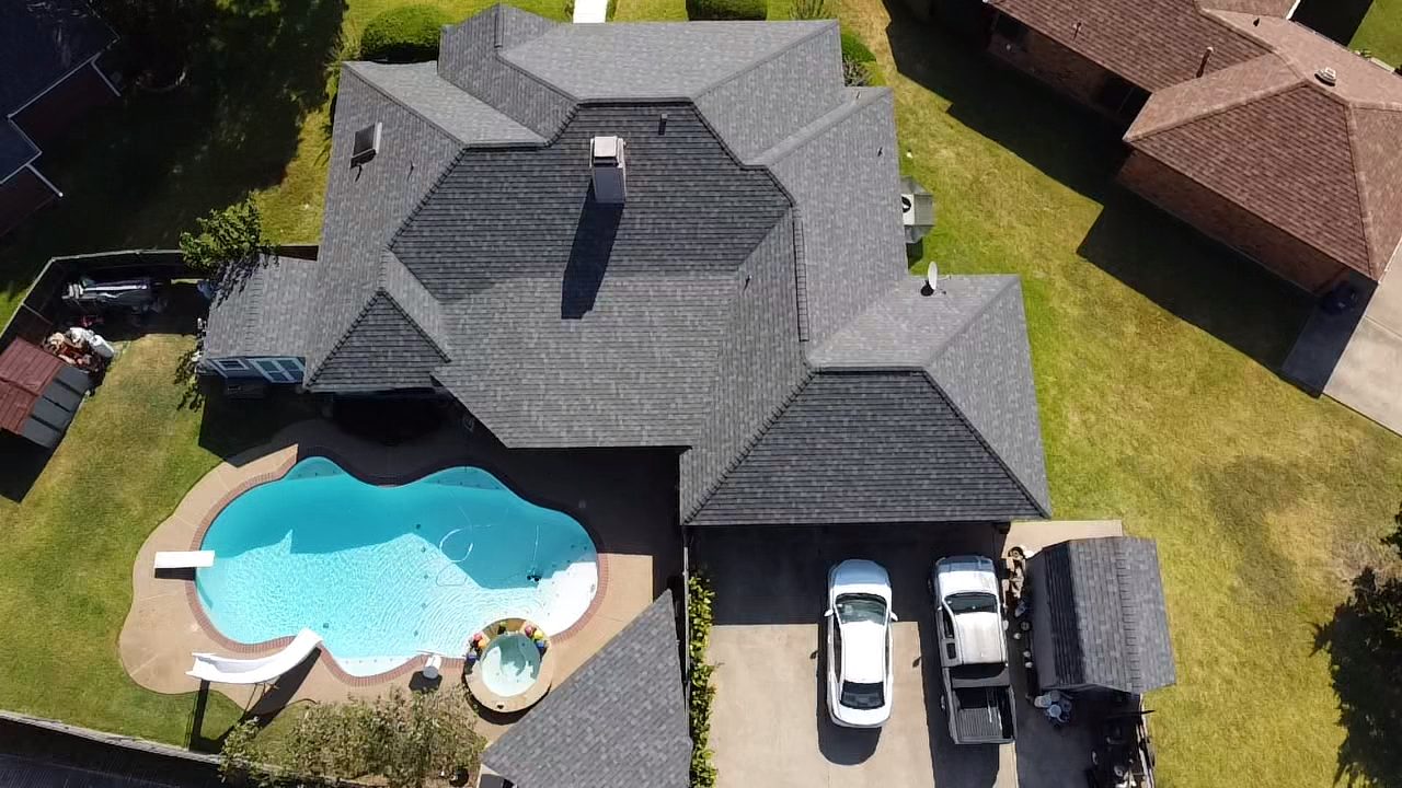 Two-Story Re-Roof by TRC in North Texas