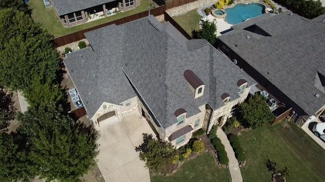 Roofing project by Texas Roofing & Construction in Frisco, TX